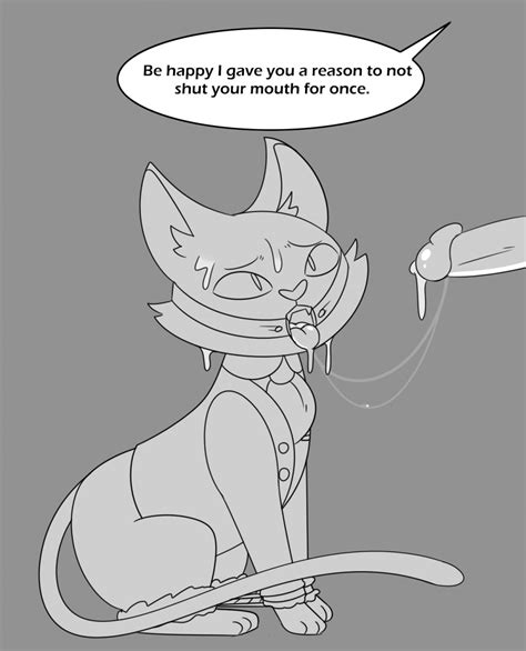 Rule 34 2020 A Cat Is Fine Too After Oral After Sex Black And White
