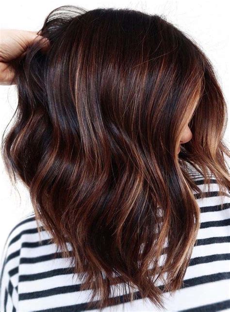 Fresh Chocolate Brown Hair Colors Highlights For Women