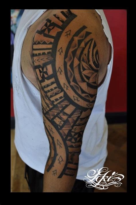 Poly Tat Tribal Tattoos Tatting Polynesian Tattoo