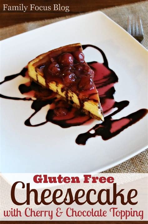Gluten Free Cheesecake Recipe With Cherry And Chocolate