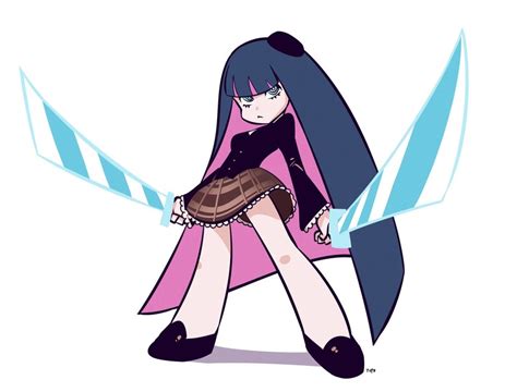 Stocking Panty And Stocking With Garterbelt Drawn By