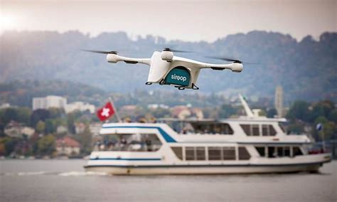 delivery  drone switzerland tests   populated areas daily mail