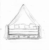 Canopy Sketch Make Saga Rod Bed Paintingvalley Folk Just sketch template