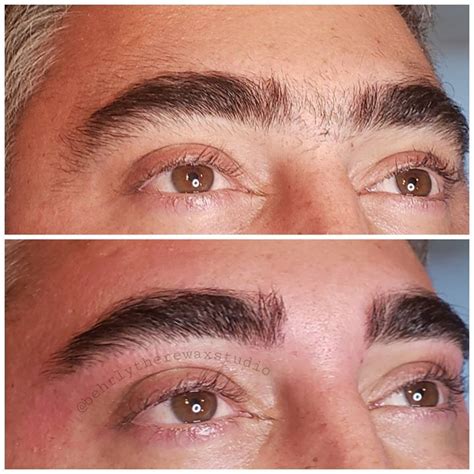 Mens Eyebrow Waxing Before And After Into A Good Personal Website