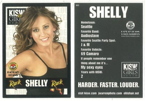 here s card 31 from the kisw rock girls promo set given out by radio