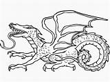 Dragons Printable Coloring Dragon Pages Popular sketch template