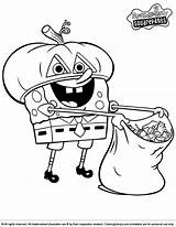 Spongebob Coloring Halloween Pages Color Colouring Printable Book Kids Print Adult Coloringlibrary Easy Getcolorings sketch template