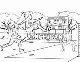 Coloring Pages Community Goal Service Soccer Getcolorings Getdrawings sketch template
