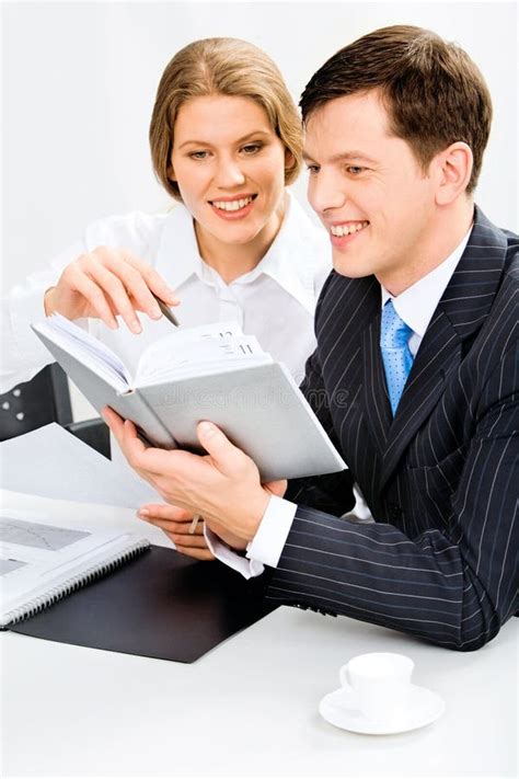 cheerful  business people stock photo image  coworkers