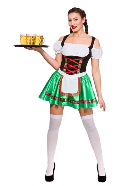 ladies oktoberfest lederhosen sexy german beer girl maid fancy dress costume new buy online