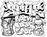 Graffiti Graffitis Ausmalbilder Imprimir Getcolorings Schleifer Compiled Jamee Clipartmag sketch template