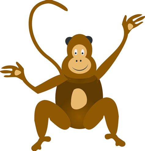 monkey png svg clip art  web  clip art png icon arts