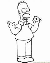 Homer Simpson Coloring Pages Simpsons Kids Colouring Coloriage Bread Eat Printable Print Colorier Imprimer Clipart Dessin Comments Library Color Getdrawings sketch template