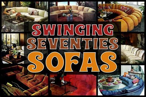 70 vintage sofas from the swinging 70s click americana circle sofa
