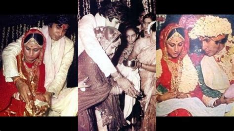 years  amitabh jaya bachchan unseen wedding   bollywood couple