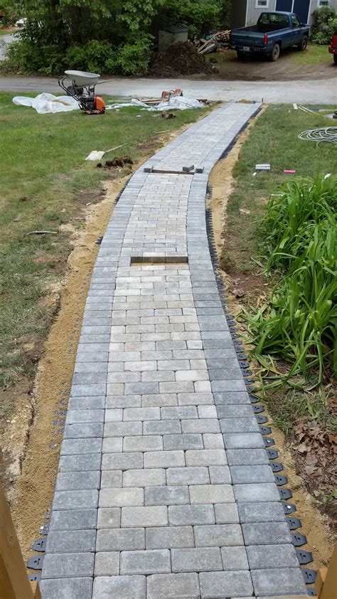 brick paver walkway norcon construction