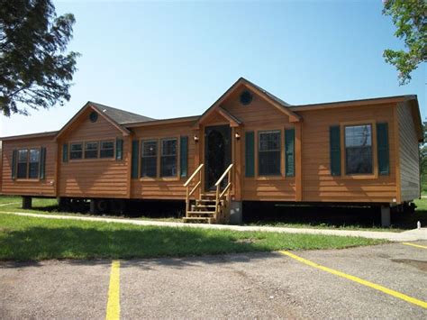 pin  audree williams  cabin double wide home mobile home doublewide manufactured home
