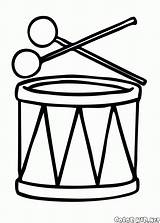 Drum Coloring Pages Colorkid Age Print sketch template