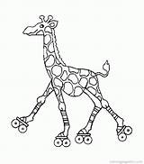 Giraffe Coloring Pages Kids Fun Colorat Poze Cu Clipart Personal Create Comments Printable Library sketch template