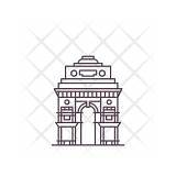 Charminar Delhi Iconscout Icon Icons sketch template