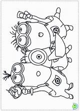 Coloring Minions Pages Despicable Minion Color Kids Dinokids Birthday Printable Boys Print Sheets Girls Book Drawing Adult Getdrawings Comments Coloringpage sketch template