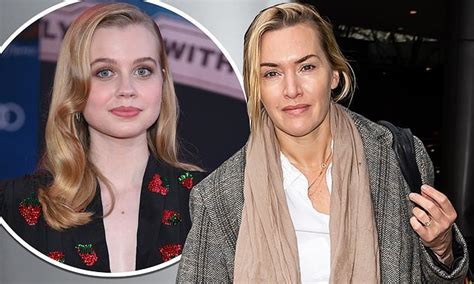 kate winslet climbed into a car boot to support co star angourie rice