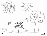 Celebrating Coloring Earth Pages sketch template
