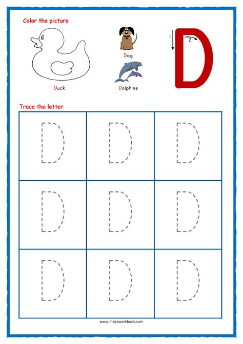 letter  worksheets printable