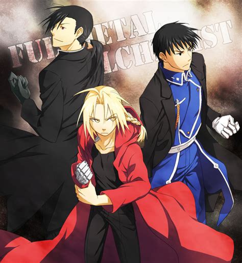 Greed Ling Edward Elric And Roy Mustang Full Metal