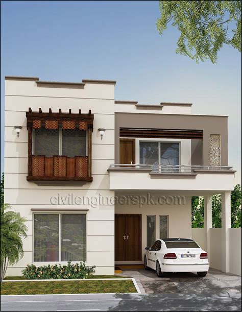 front view house designs images    house front design modern house colors  marla