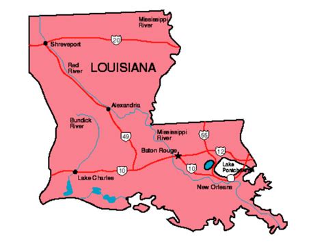 louisiana fun facts food famous people attractions