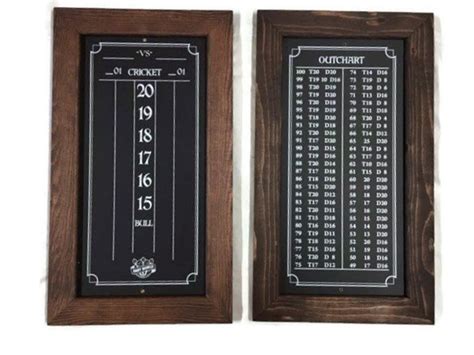 dart scoreboard cricket scoreboard  scoreboard chalk etsy dart board scoreboard
