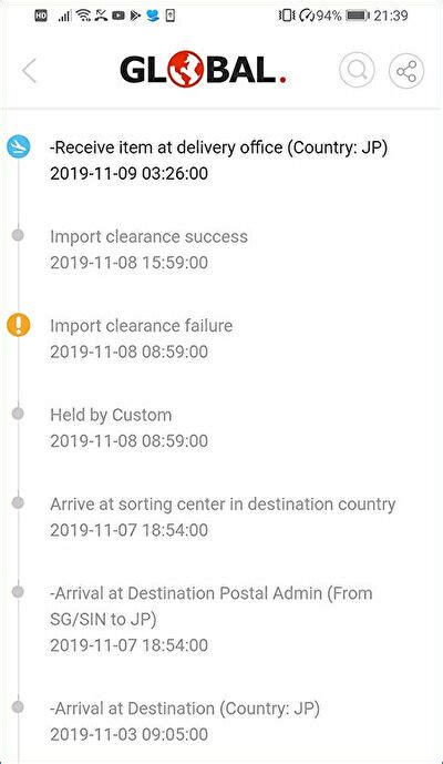 held  import customs
