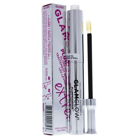 glamglow plumprageous gloss lip treatment clear gloss  glamglow