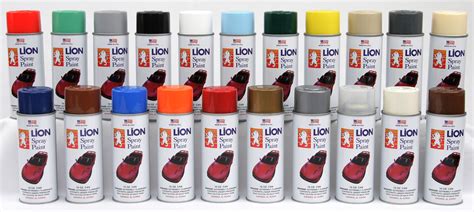 lion spray paint lion aersol paint lion automotive car care