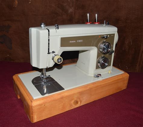 building  craftsman quality select pine sewing machine base   full size kenmore sewing