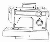 Lewenstein Melson Naaimachine Sewingmachine Onderdelen sketch template