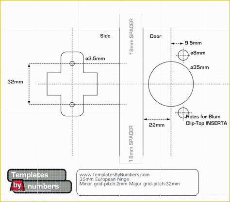 printable cabinet hardware template  cabinet template cathedral