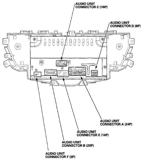 diagram  honda accord radio wiring diagram mydiagramonline