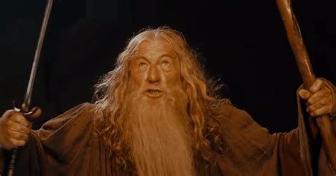 Sir Ian Mckellen Delivers Iconic Gandalf Line From The Lord Of The