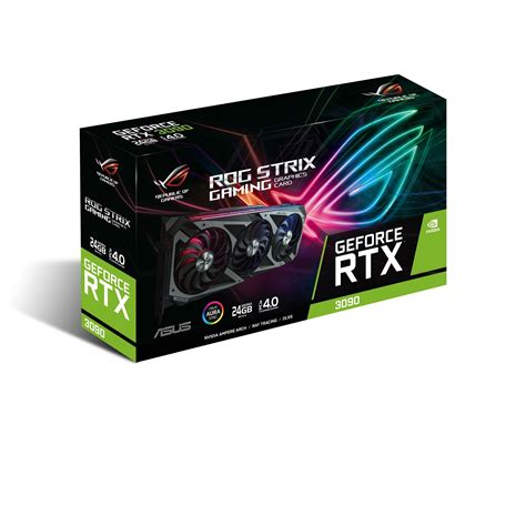 Asus Nvidia Geforce Rtx 3090 Rog Strix 24gb Ampere Graphics Card Novatech