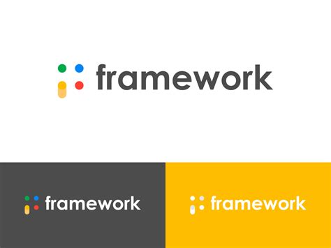 framework logo design concept  omar faruk  dribbble