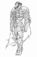 Concept Colorier Heroic Inuit Widermann sketch template