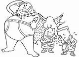 Underpants Captain Coloring Pages Printable Kids sketch template