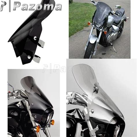 1set Cruisers Windscreen Motorcycle Windshield Windscreen For Suzuki