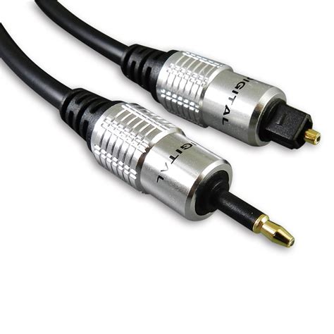 spdif optical digital audio cable mini toslink mm  toslink