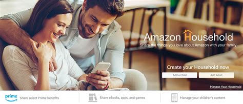 share exclusive family benefits  amazon household littlestuff