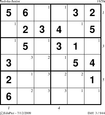 edupuz group puzzle type sudoku junior