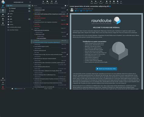 roundcube   open source webmail software webmastermaze