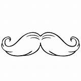 Coloring Pages Mustache Color Colouring Choose Board Sheets sketch template